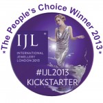 People's choice 2013, IJL2013, Kickstart, winner, jenny llewellyn jewellery, silicone