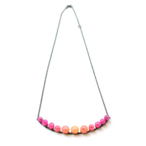 Half colour fade necklace 2 jenny llewellyn