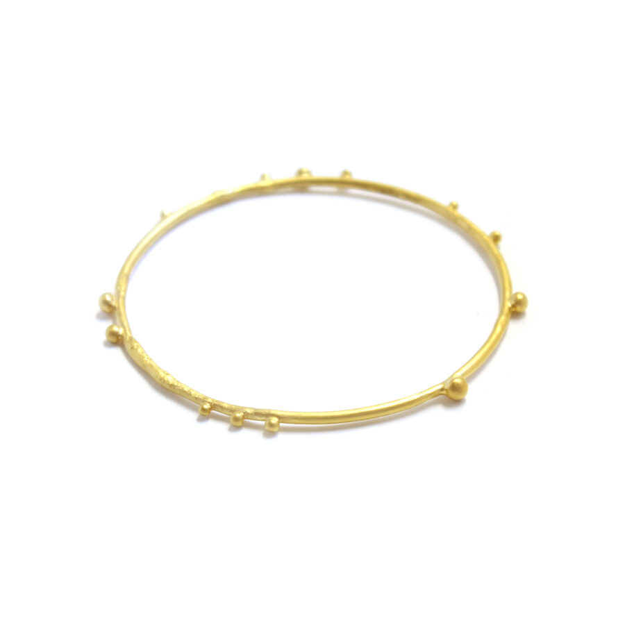 gold corilia bangle