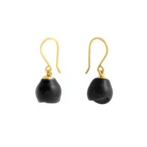 chomophobia single drops black silicone jewellery jenny llewellyn
