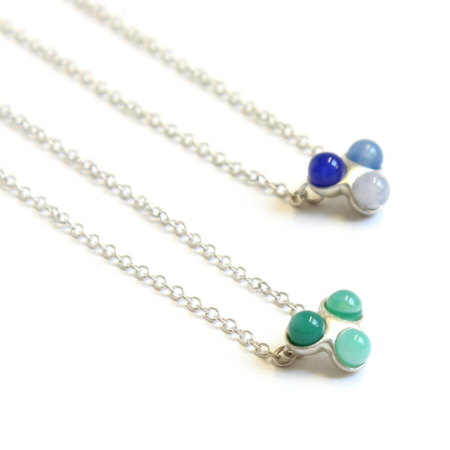 colour fade trio pendant