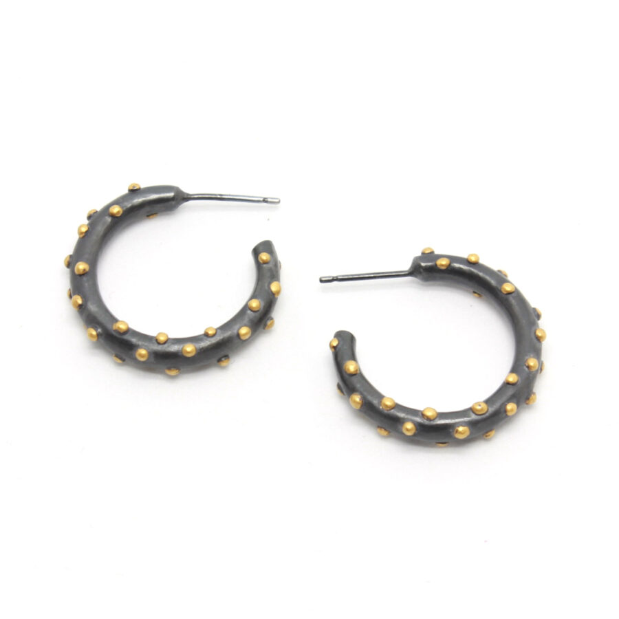 Corilia Bobble hoops oxi by Jenny Llewellyn