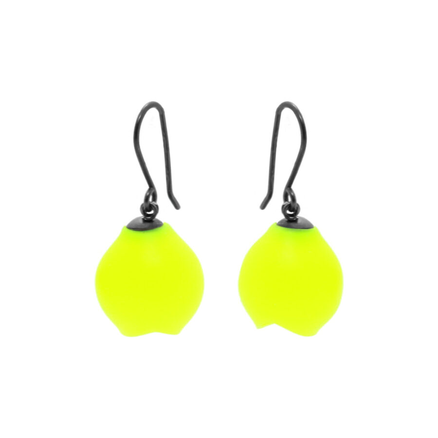 Yellow Drop Earrings