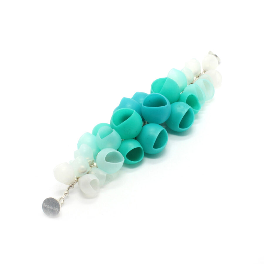 Plume Bangle - Sea Green