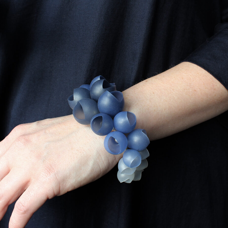 Plume Bangle - Navy - Image 2