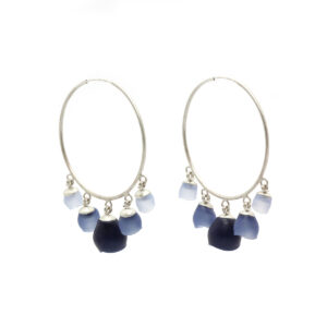 Chandelier hoops by Jenny Llewellyn silicone jewellery