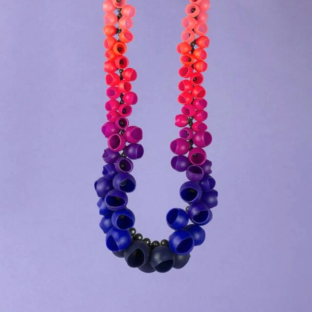 Now open - The Cockpit Edit: An Exhibition of Leading & Next Generation Makers 
 
This colourful necklace is on show @cockpitstudios first-ever selling exhibition as part of London Craft Week from 12-16 May.
 
Discover over 100 incredible objects created at Cockpit Studios, available to purchase exclusively during Craft Week, as well as demonstrations by makers working in more than a dozen craft disciplines.
 
It’s the perfect sneak preview to Summer Open Studios coming up in June.
⁠
Date: 12-16 May 2025
Time: 12-6 pm (late opening to 8 pm on Thursday 15 May)
Location: Cockpit Bloomsbury, WC1N 2NP⁠
Tickets: FREE with donation⁠
Demos: £12.50 each
⁠
🎟️ Tickets are now available via the Cockpit website! All sales and ticket donations support Cockpit’s work with makers.⁠
.
.
.
#cockpitstudios #thecockpitedit #cockpitbloomsbury #londoncraftweek #handmadeinlondon #handmadeatcockpit